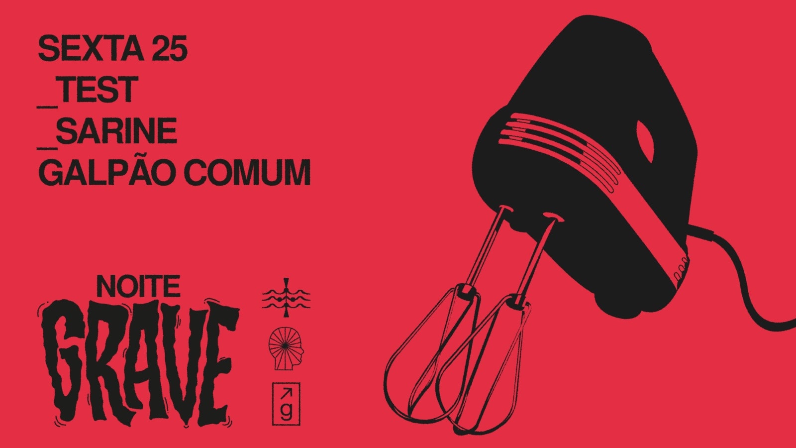 Noite Grave Com Test E Sarine Cover