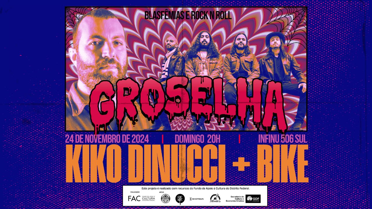 Groselha Com Kiko Dinucci + Bike Em Brasília Cover