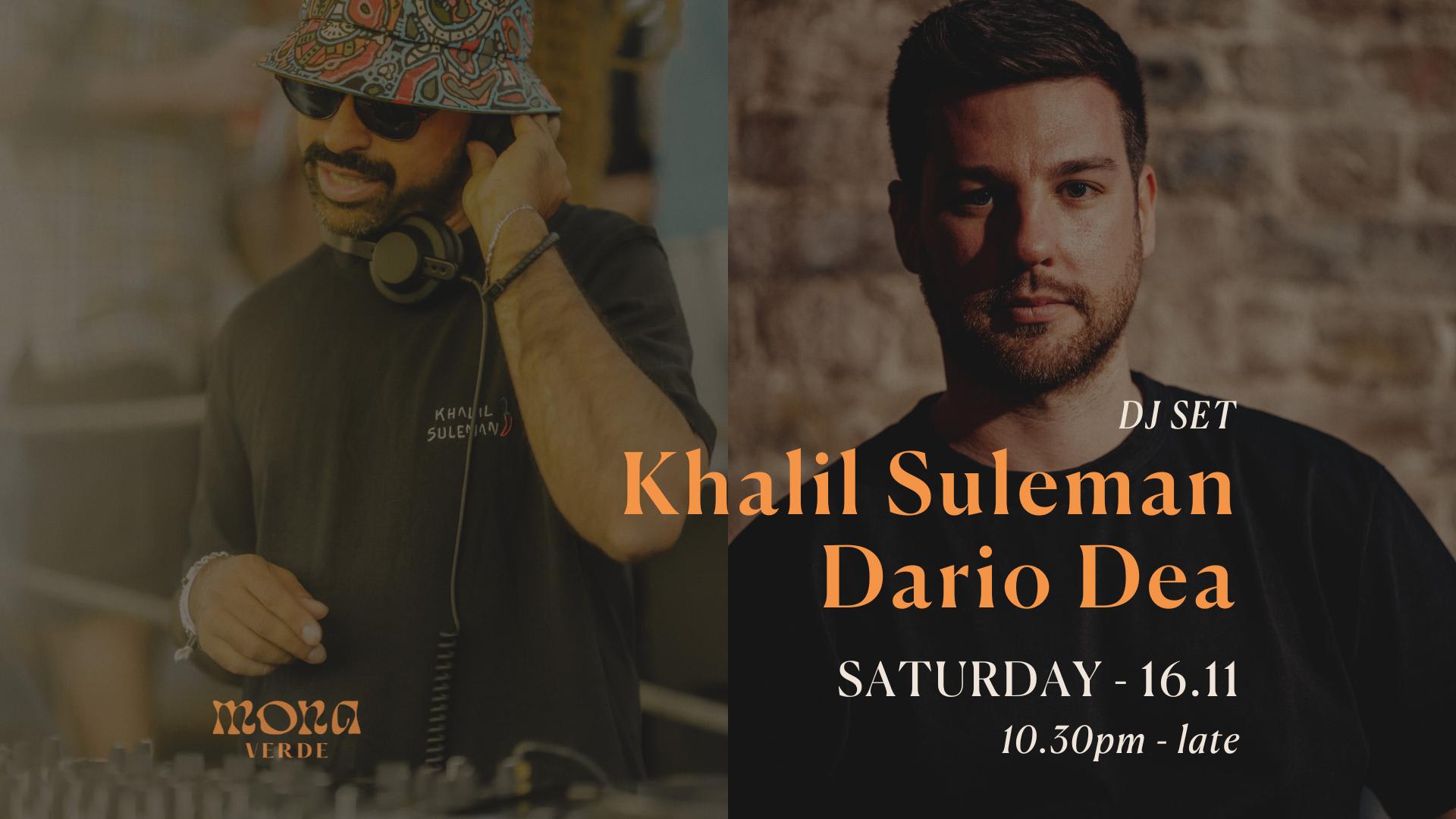Mona Verde Presents Khalil Suleman + Dario Dea Cover