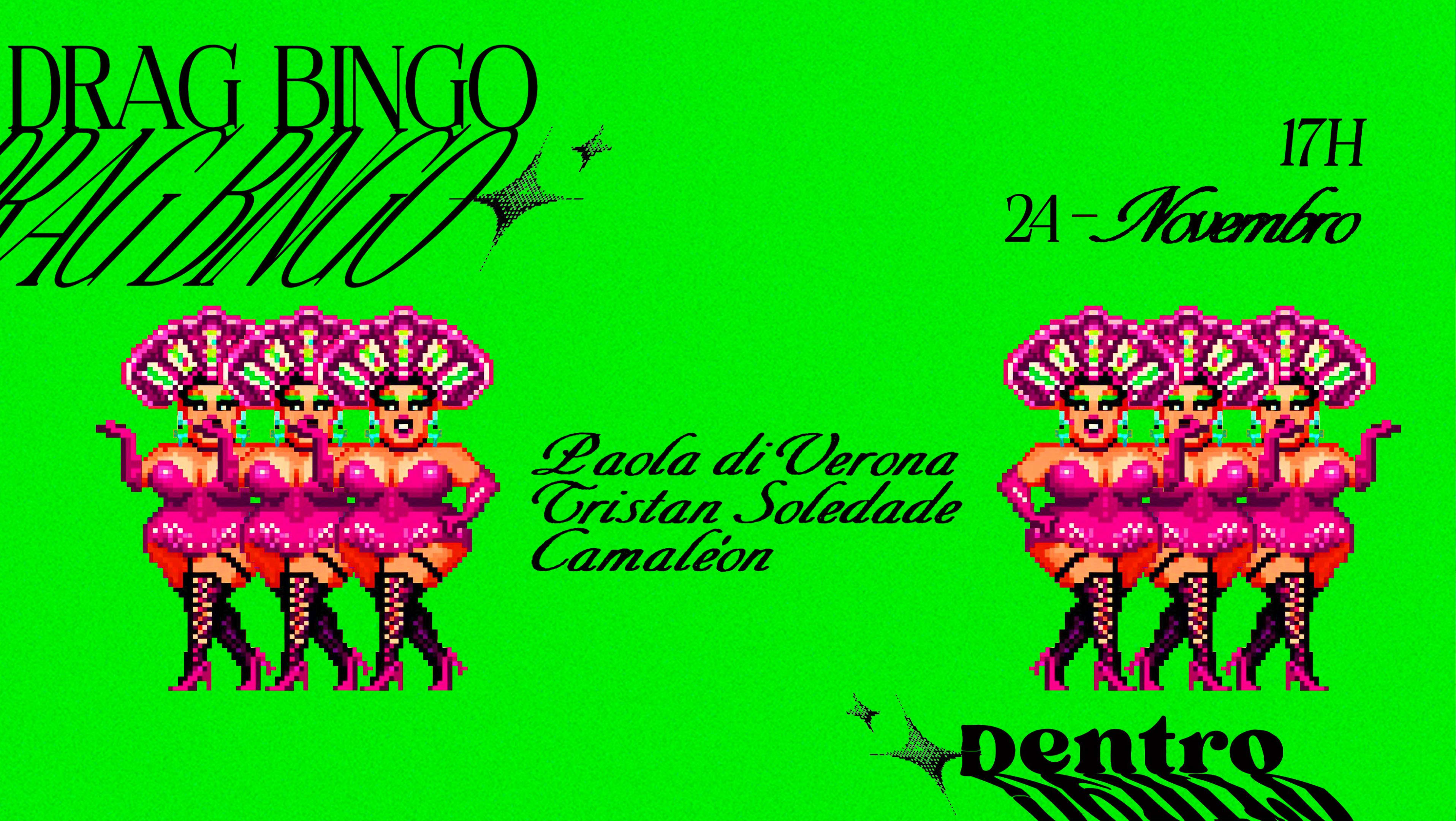 Drag Bingo + Dentro Bar 24/11 Cover