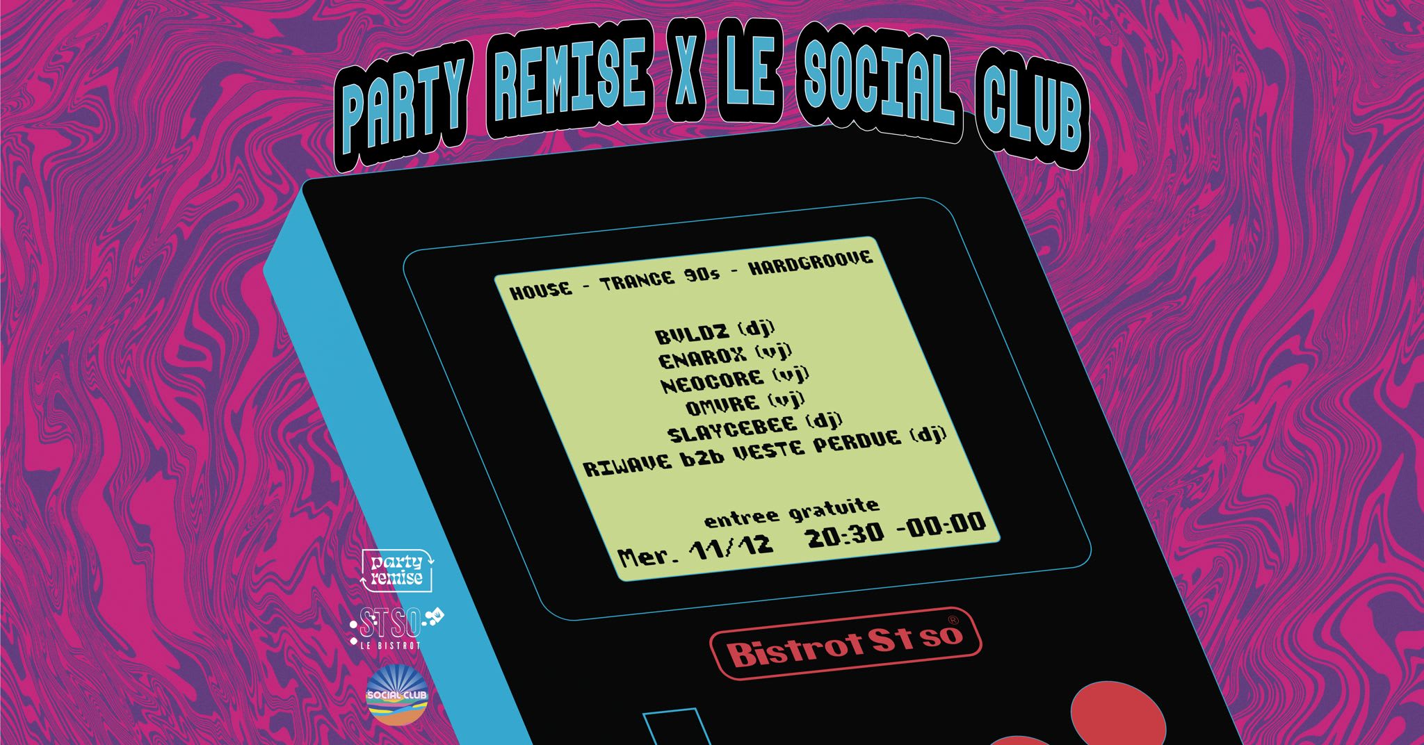 Party Remise X Le Social Club Cover