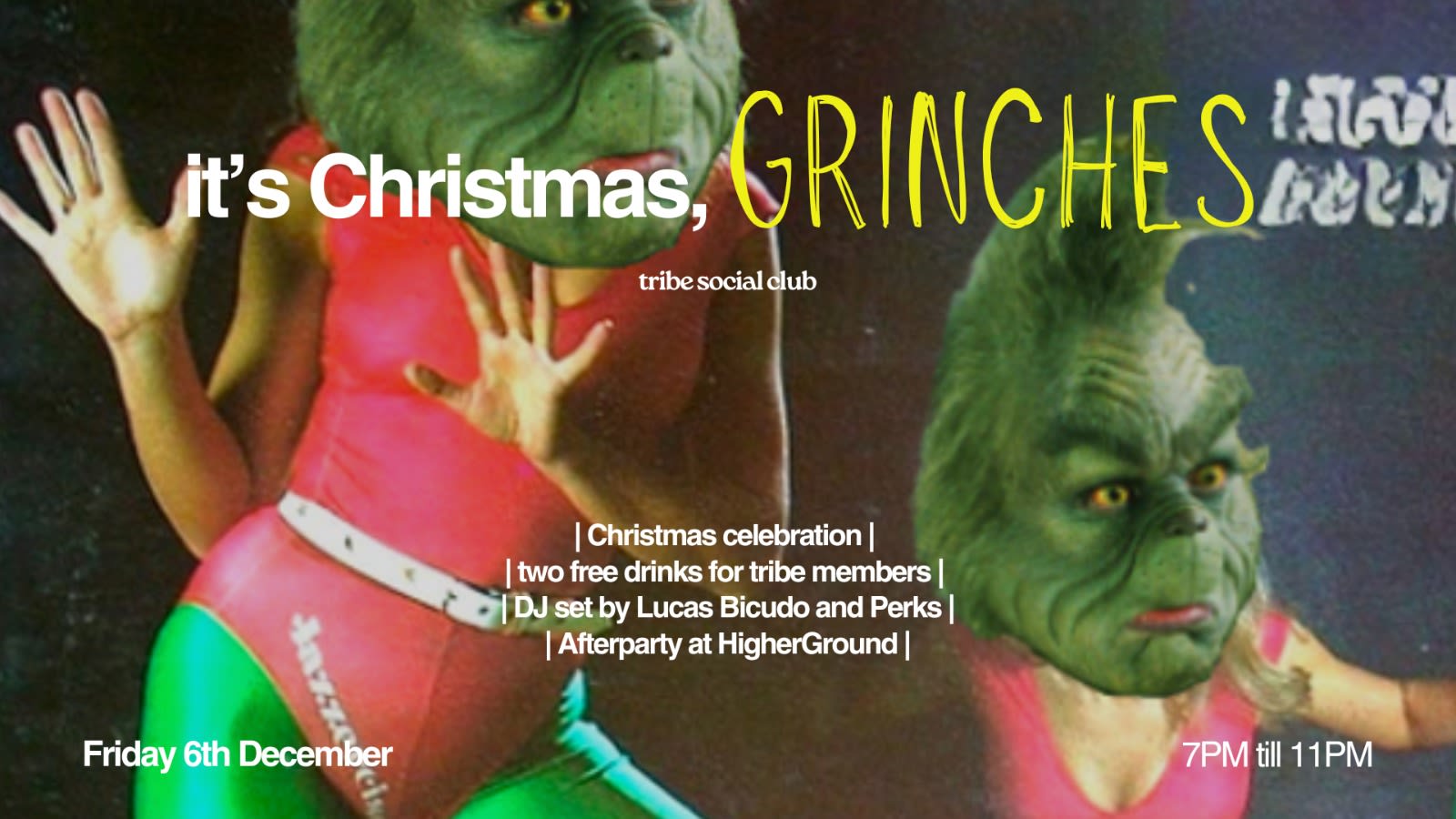 It's Christmas, Grinches Cover
