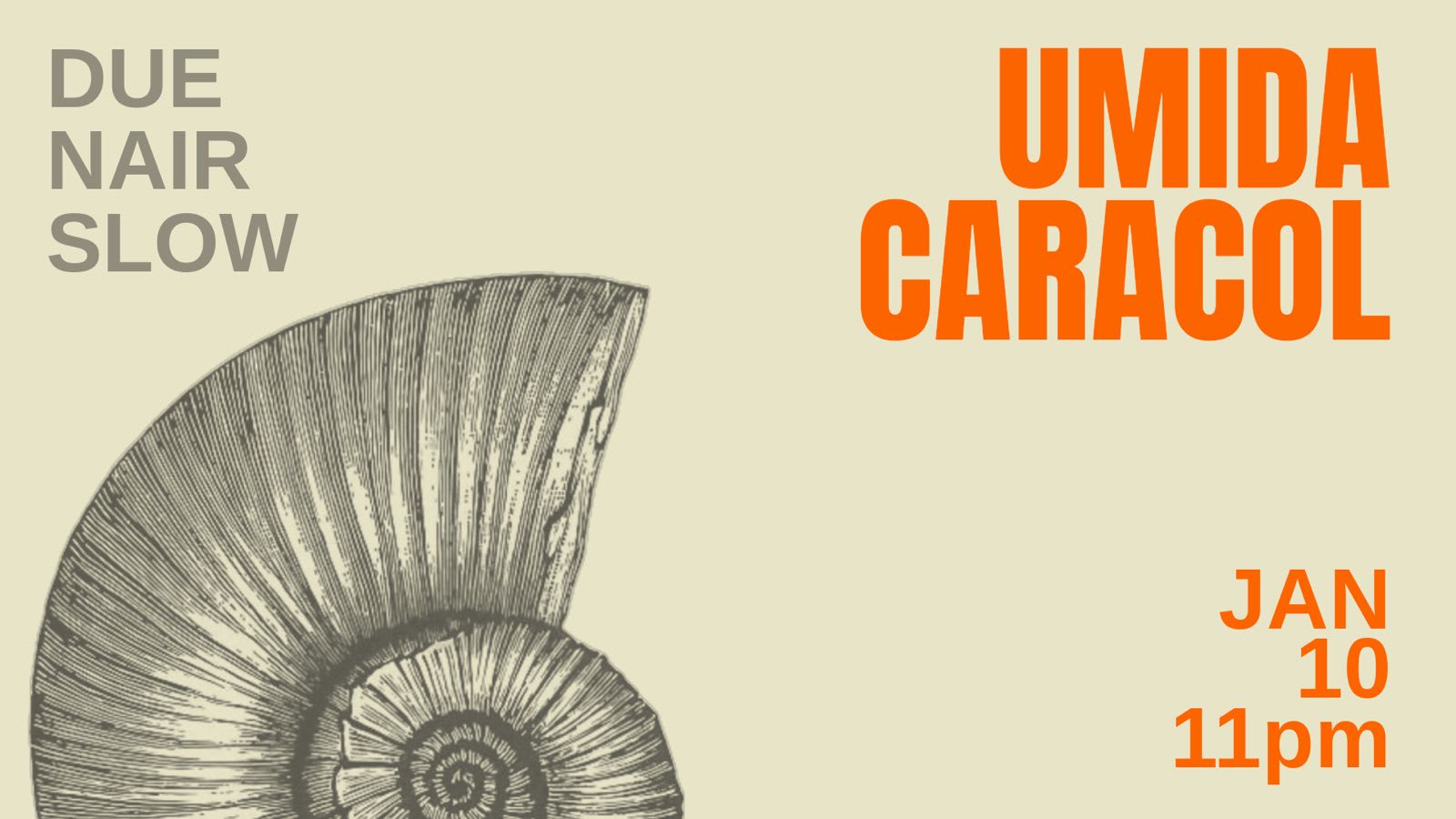 Umida _ Caracol Cover