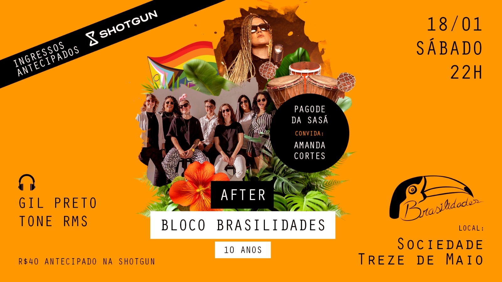 After Do Bloco Brasilidades Com Pagode Da Sasá Em Curitiba Cover