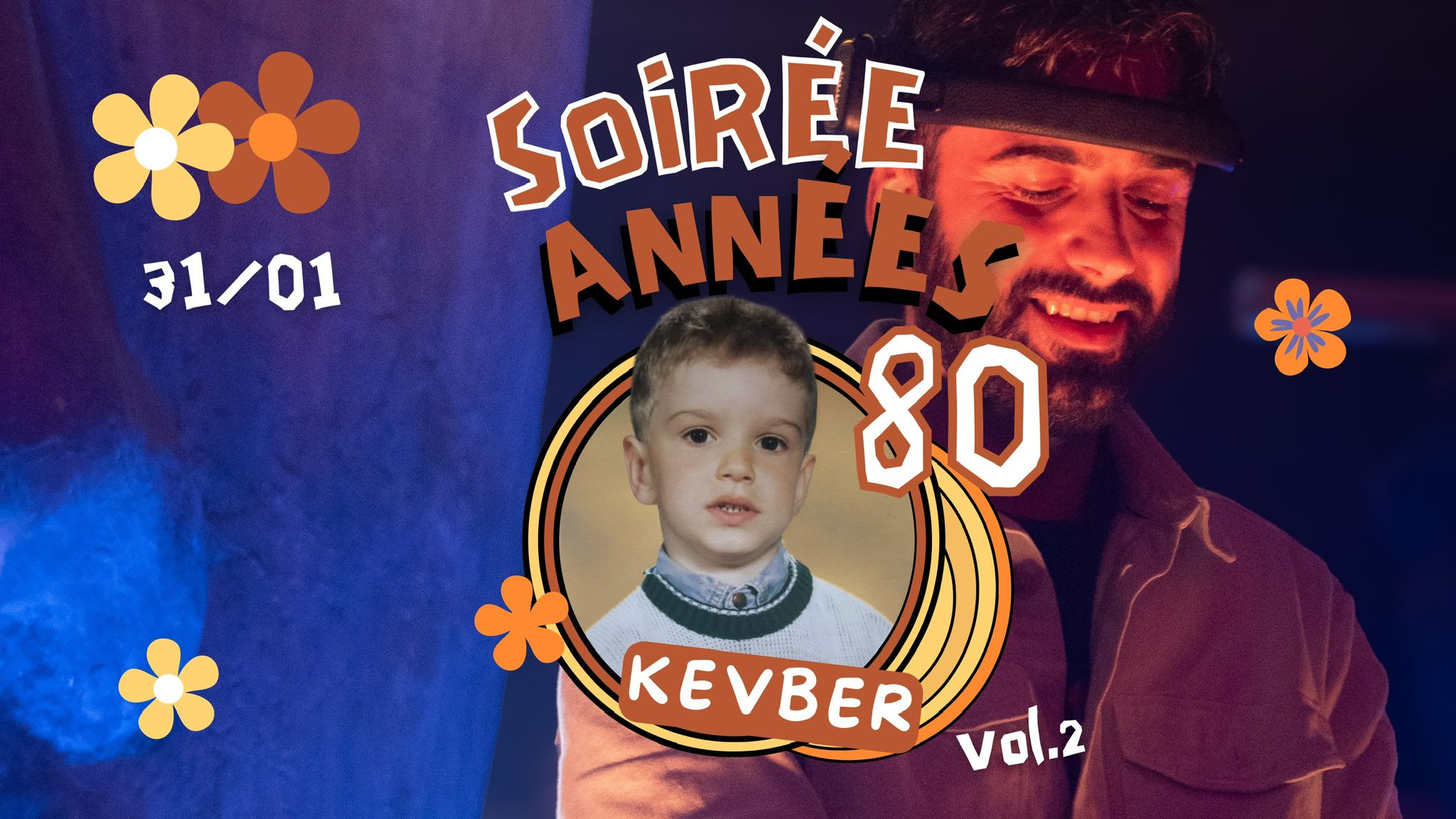 Kevber À La Fonderie - Soirée Années 80 ! Vol.2 Cover