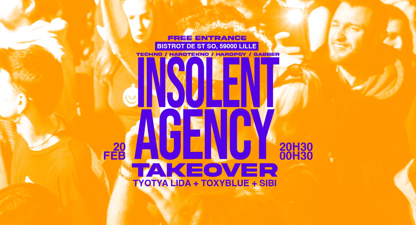 Insolent Agency Takeover Cover