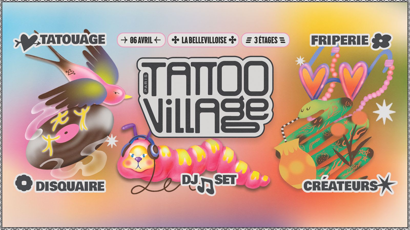 Tattoo Village - New Flashs ! Cover