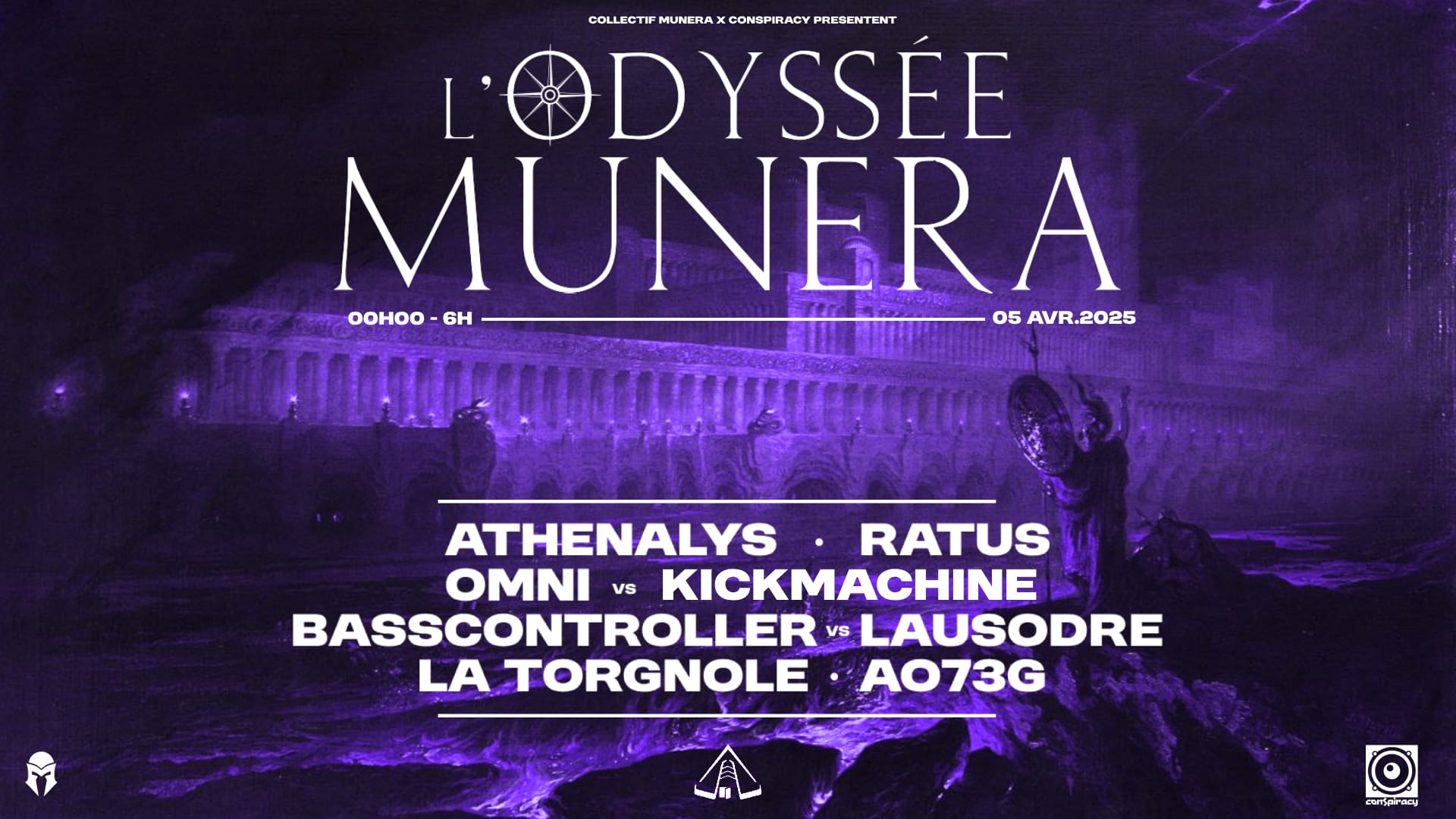 Odyssée Munera Tours - Conspiracy & Munera Cover