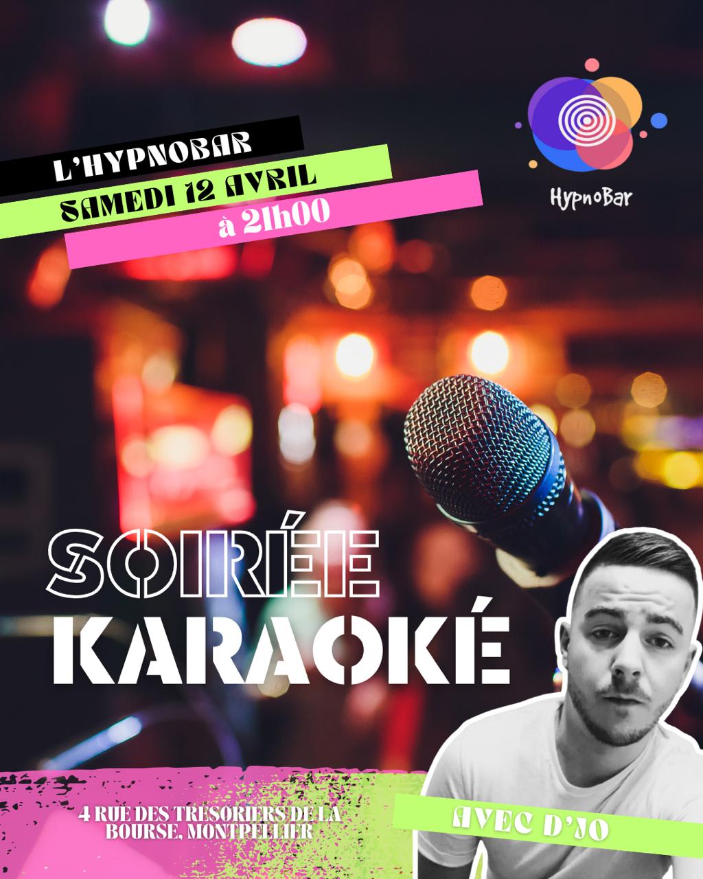 Soirée Karaoké Hypnobar Cover