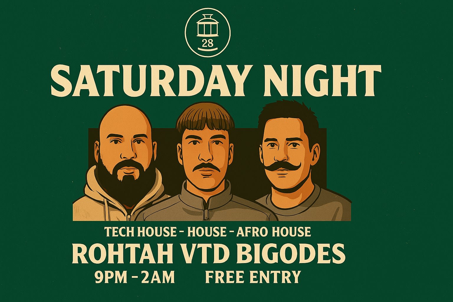 Saturday Night @ 28 (Free Entry) Cover
