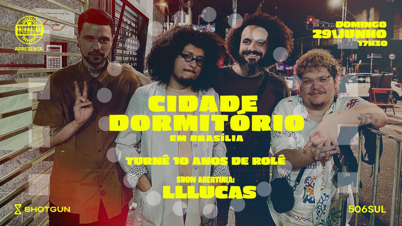 Cidade Dormitório Em Brasília: Turnê 10 Anos De Rolê Cover