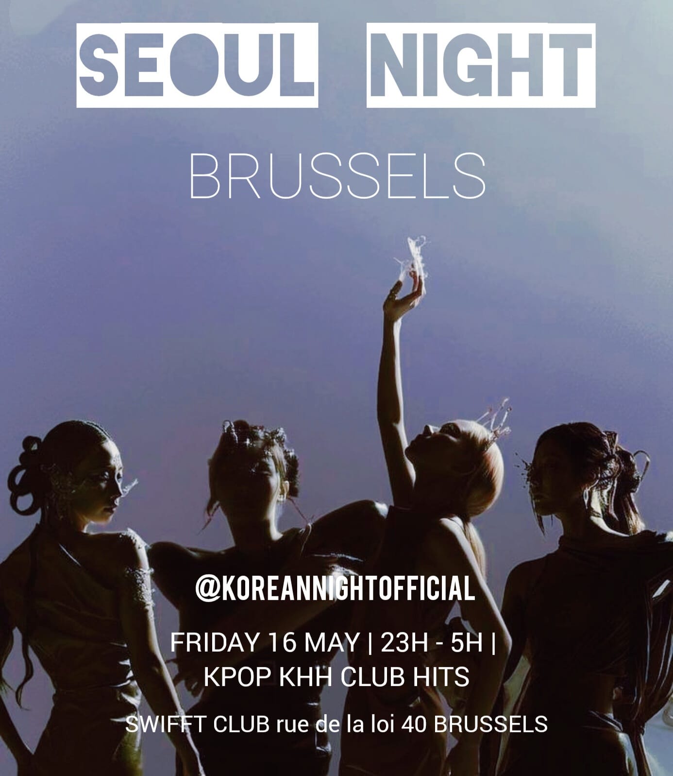 Seoul Night Brussels Cover