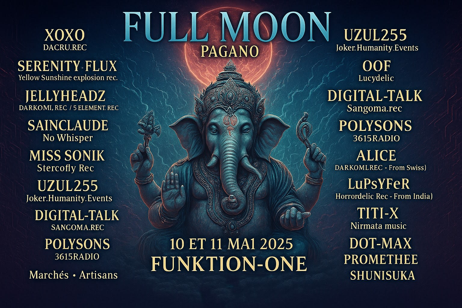 Fullmoon Festival Cover