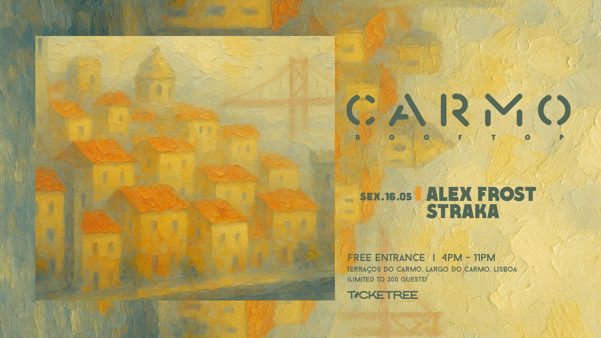 Alex Frost & Straka @ Carmo Rooftop Cover