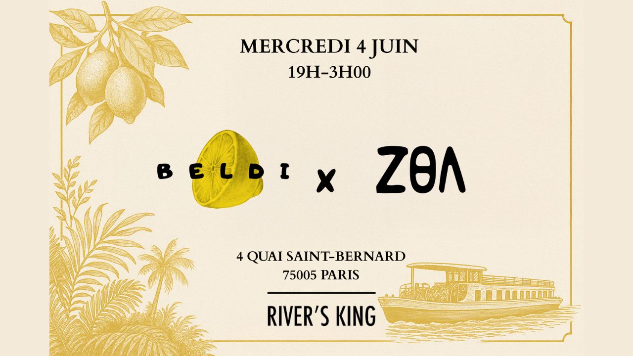 Zoa X Beldi — Croisière House Sur Paris Cover