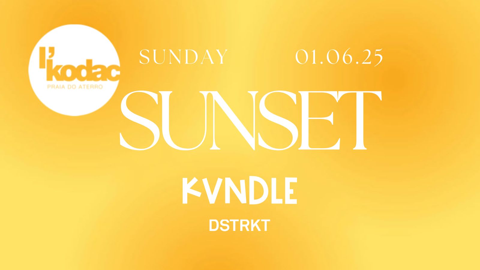 Sunset L Kodac X Kvndle Cover
