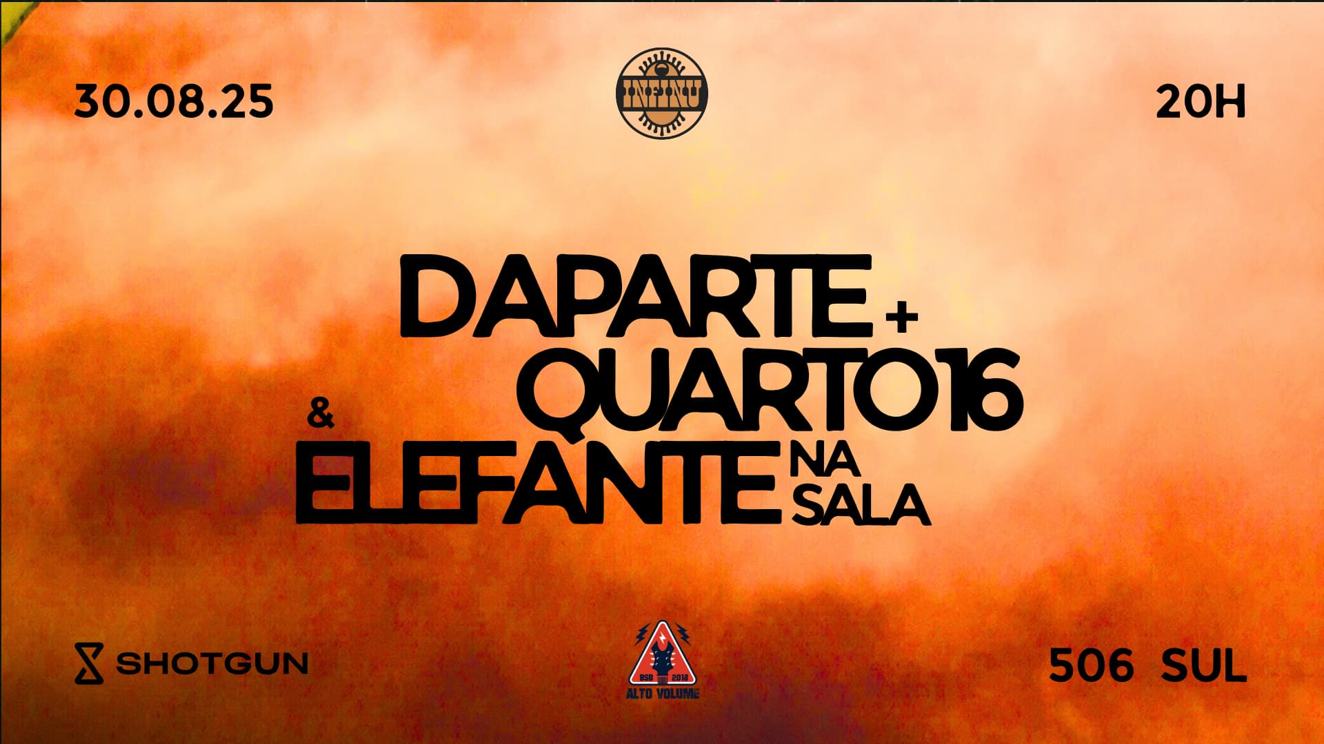 Infinu Recebe Daparte (Mg) + Quarto 16 & Elefante Na Sala Cover