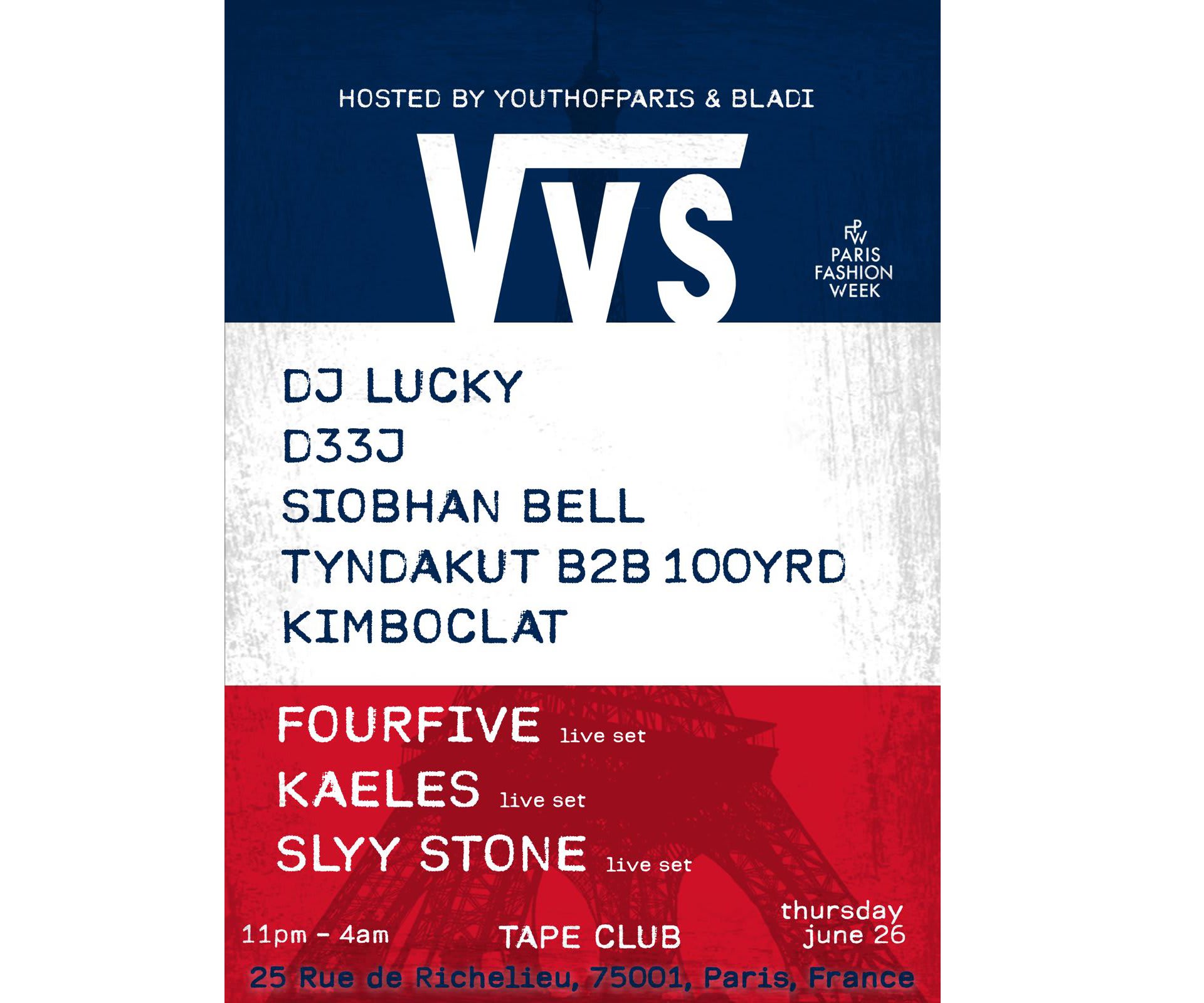 Vvf - Paris Fashion Week - Thursday 26 June Cover