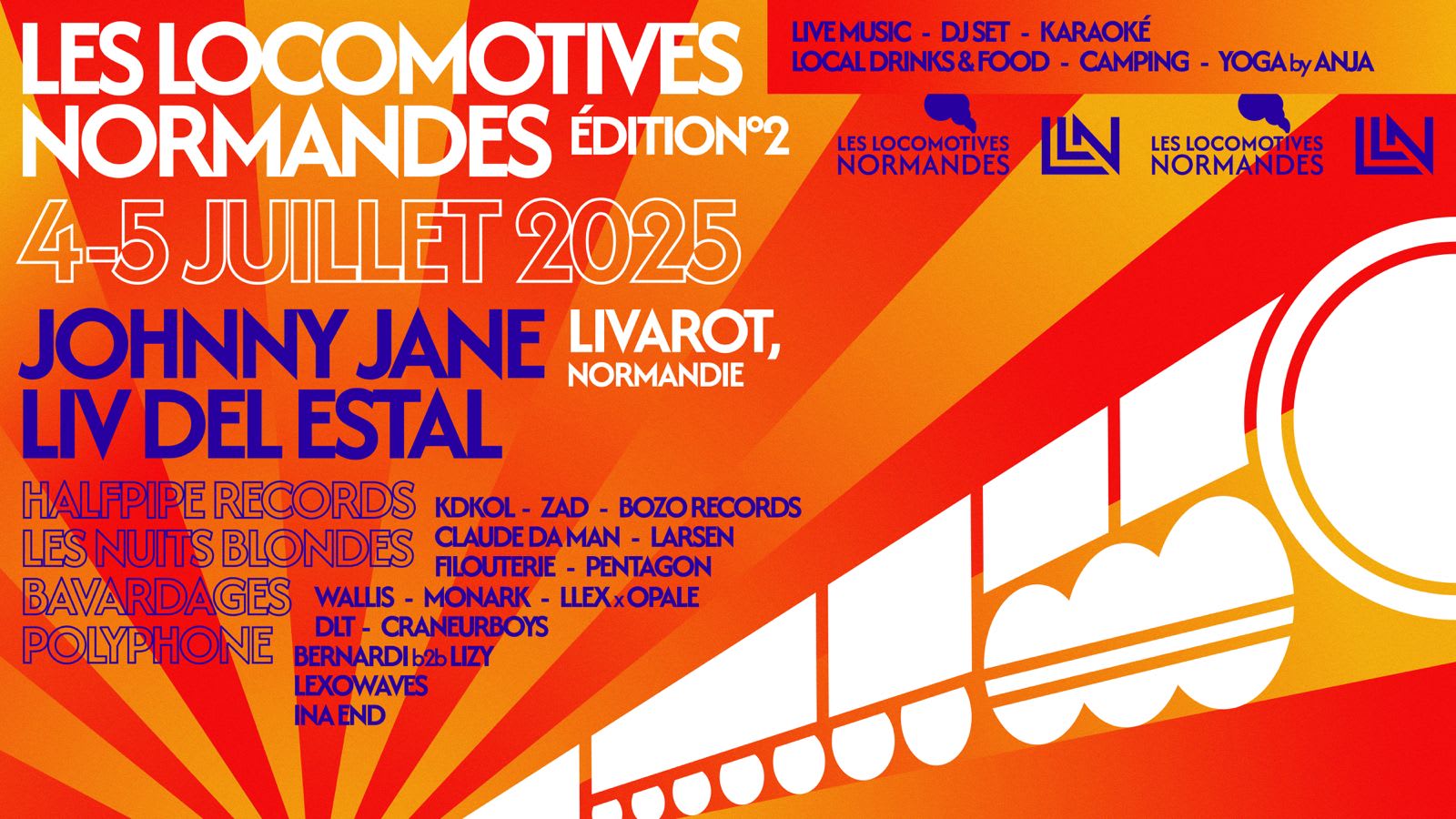 Les Locomotives Normandes Vol.2 4-5 Juillet 2025 Cover