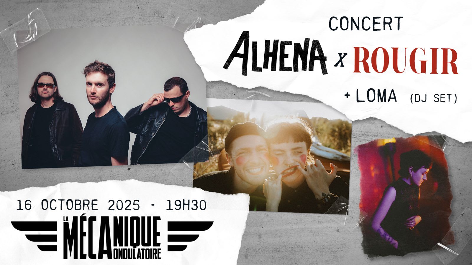 Alhena + Rougir + Loma (Dj Set) Cover