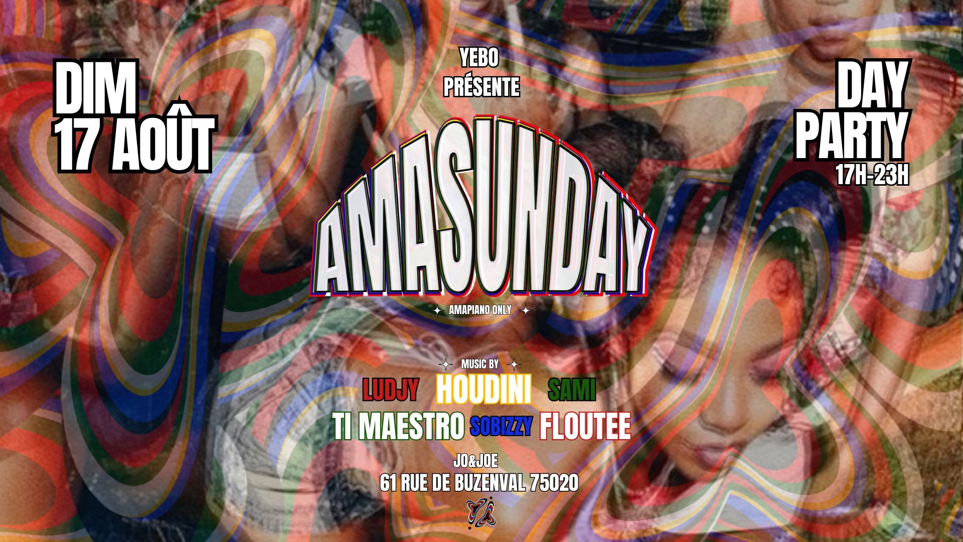 Yebo - Amasunday : Amapiano Day Party Cover