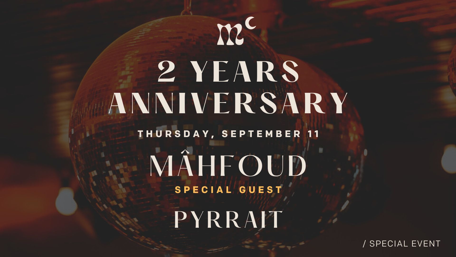Mona Verde 2nd Anniversary W/ Mâhfoud Cover