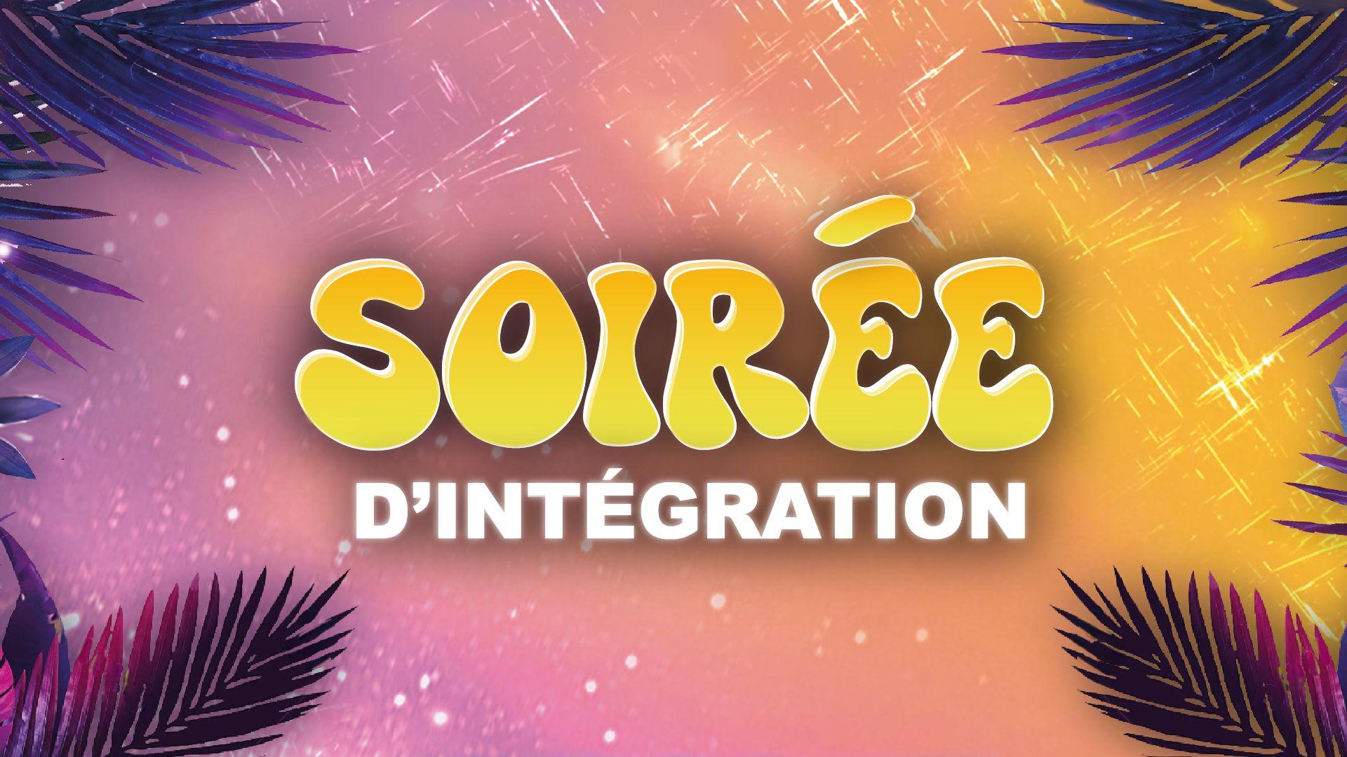 Soirée Intégration 2025 Cover