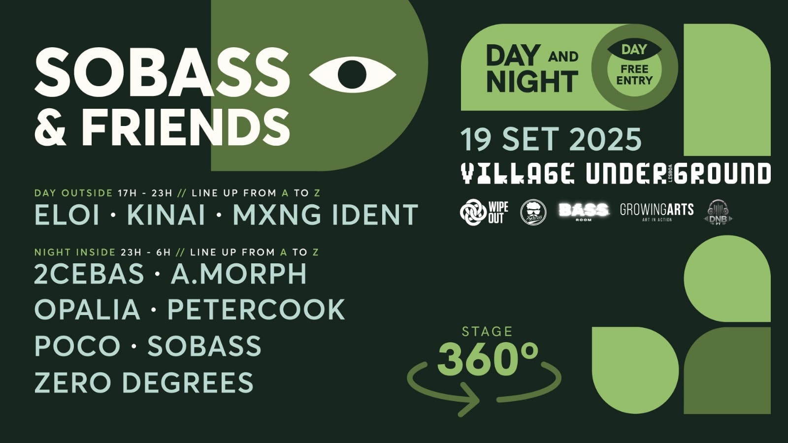 Sobass & Friends: Day And Night Cover