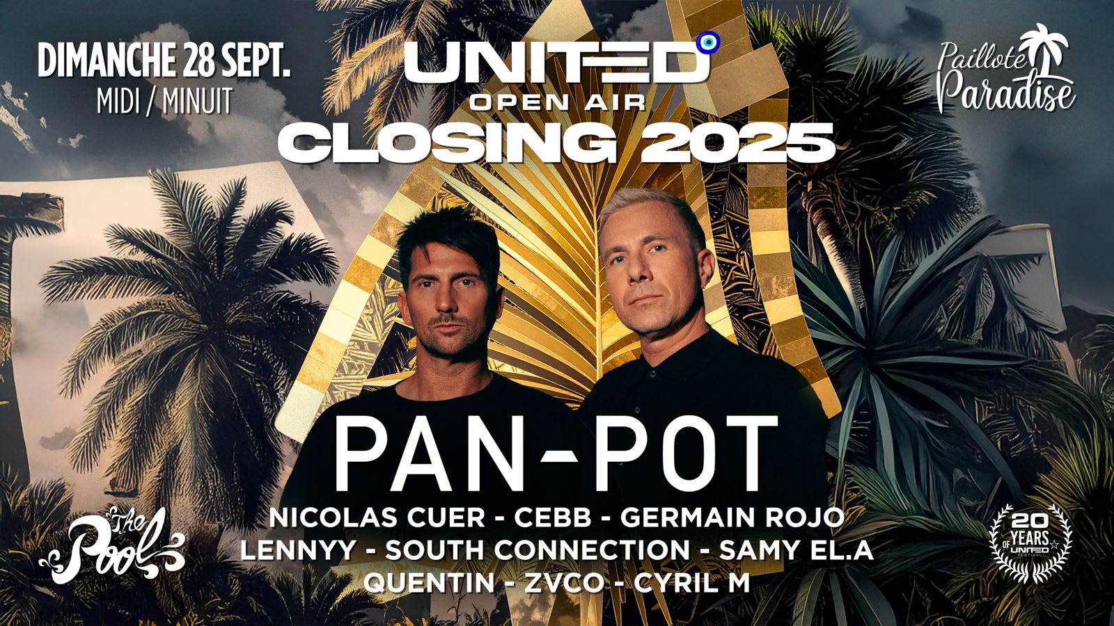 Closing Paillote Paradise 2025 × Pan-Pot Cover