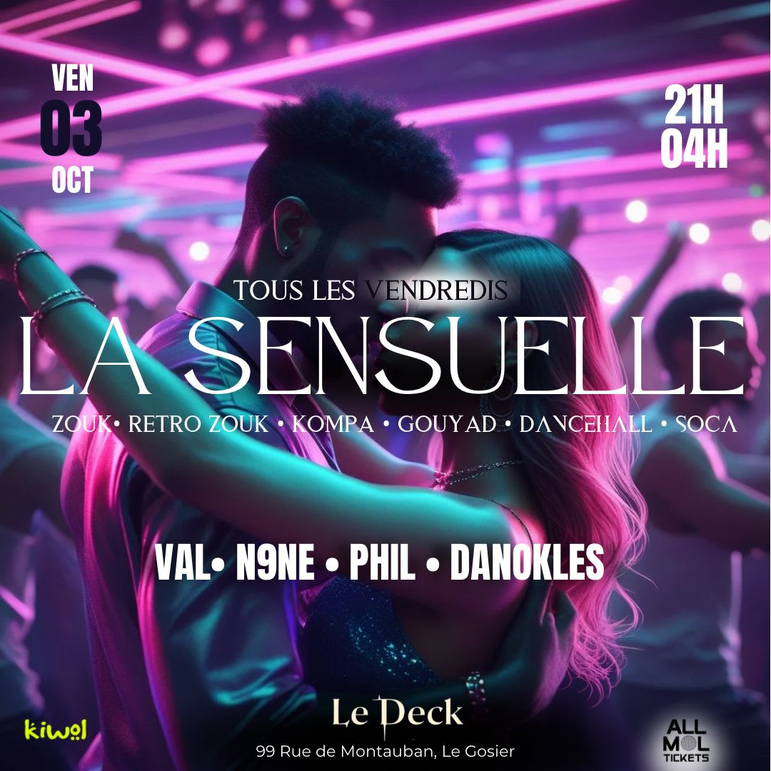 La Sensuelle - Djs Phil X Danokles X Val X N9ne Cover
