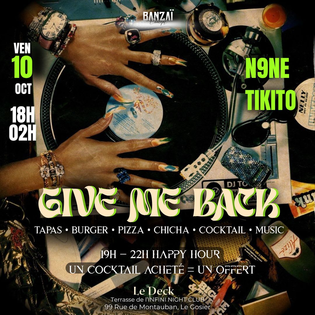 La Give Me Back - Djs N9ne X Tikito Cover