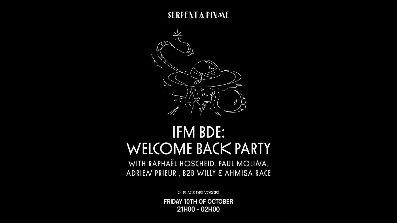 Ifm X Serpent A Plume - Back To B(L)Ack Party Cover