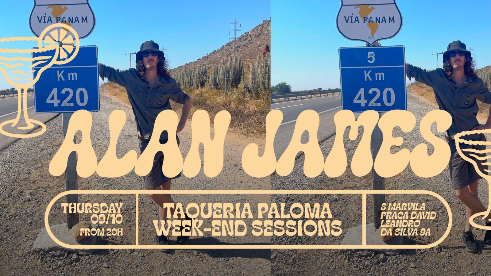 Alan James - Taqueria Paloma Weekend Sessions - Oct 9th Cover