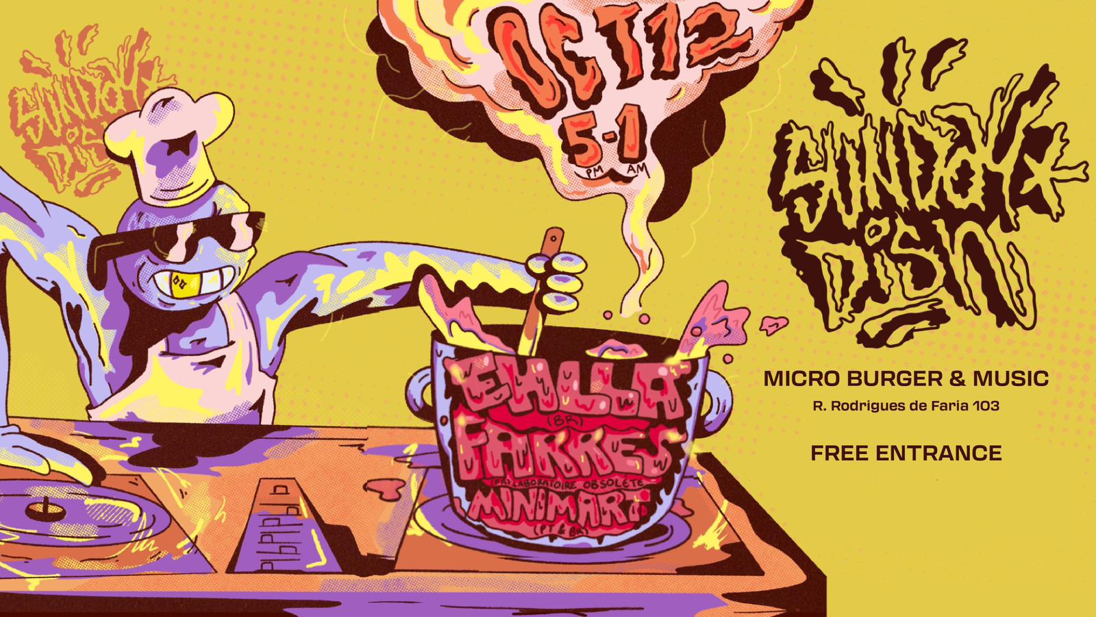 Sunday Dish Club Edition W/ Ehlla, Farres, Minimart Cover
