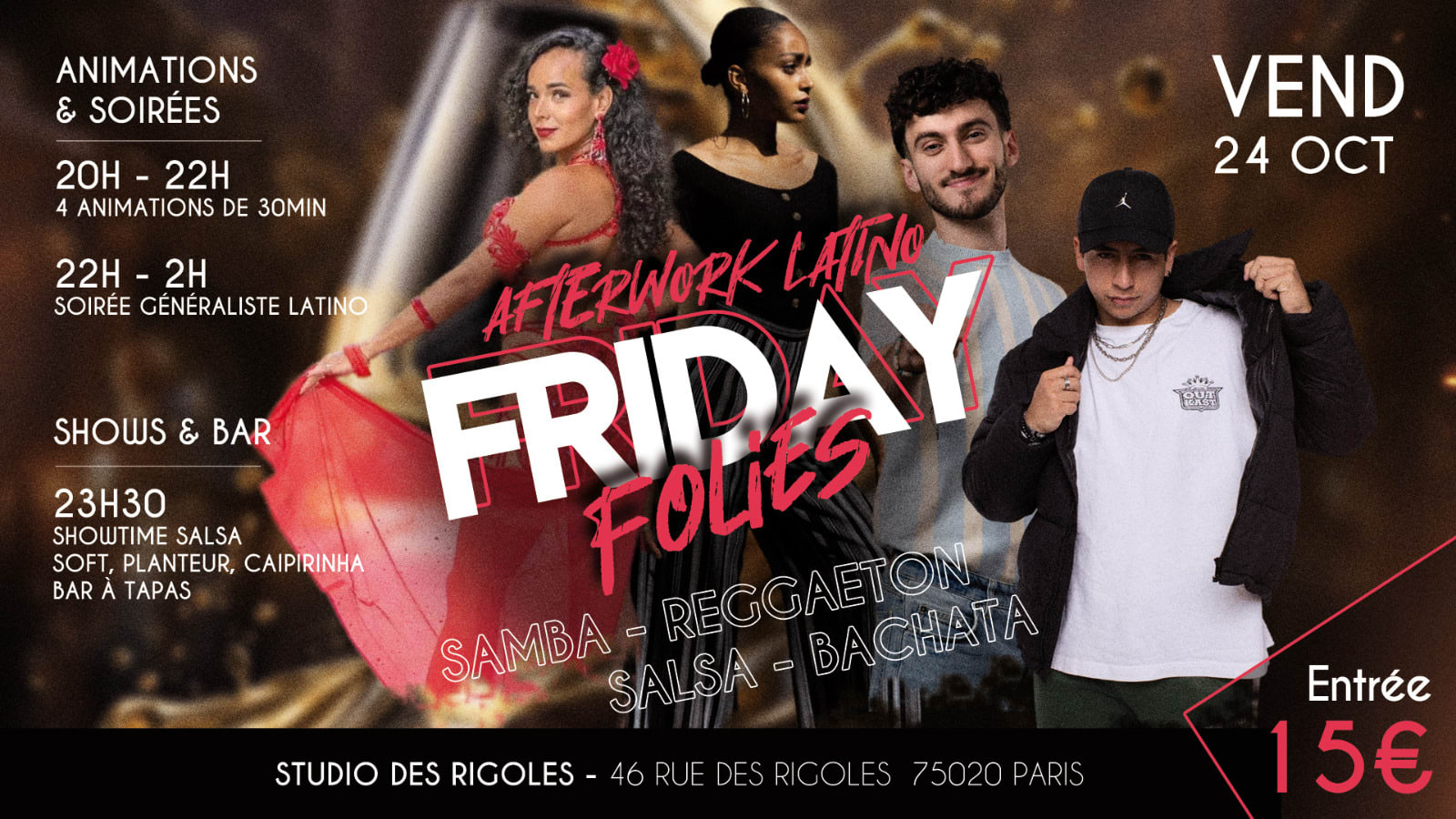 Friday Folies - L'évènement De La Rentrée Cover