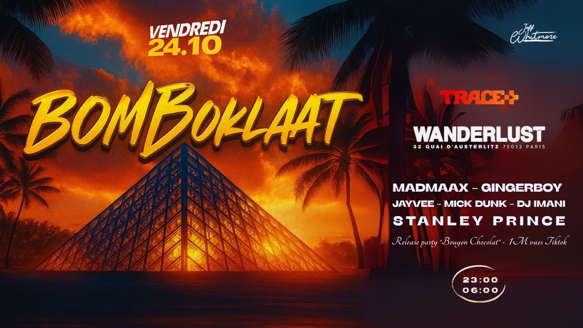 Bomboklaat X Trace Cover