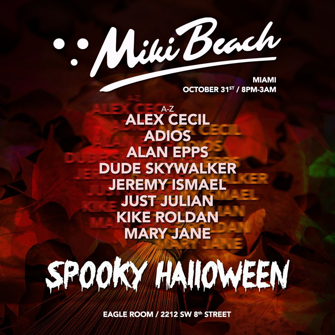 Eagle Room X Miki Beach : Spooky Halloween Cover