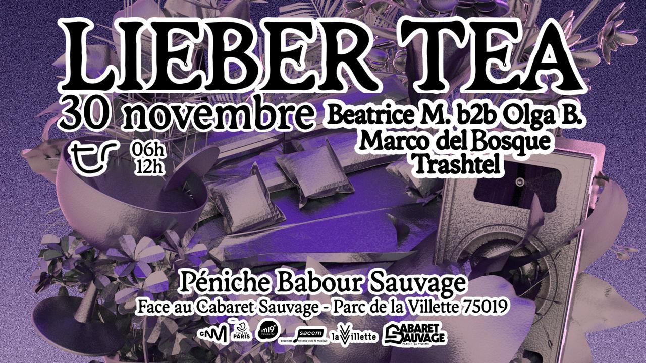 Lieber Tea • Babour Sauvage • 30.11.25 Cover