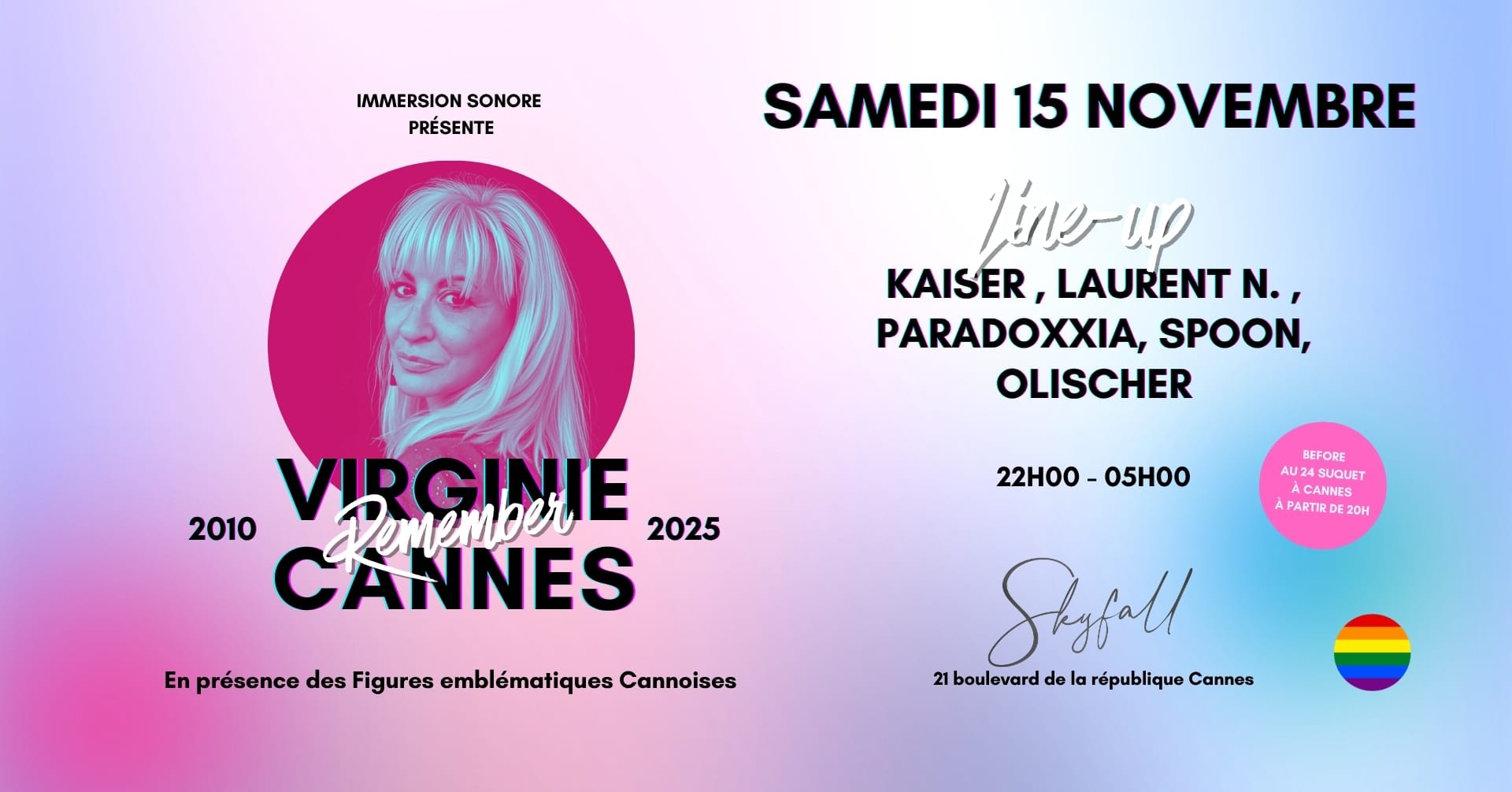 Remember Virginie Cannes Cover