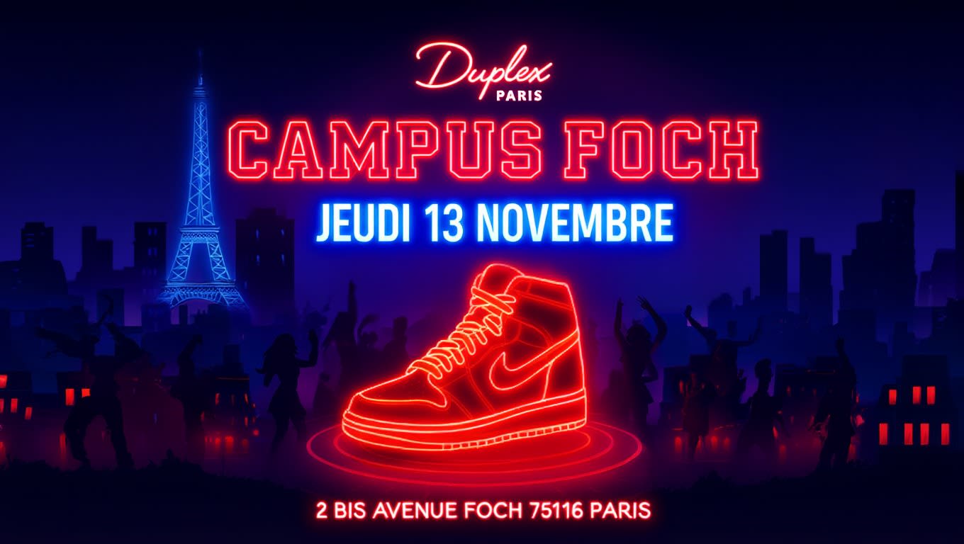 Campus Foch Party @Duplex Paris | 13.11 Cover