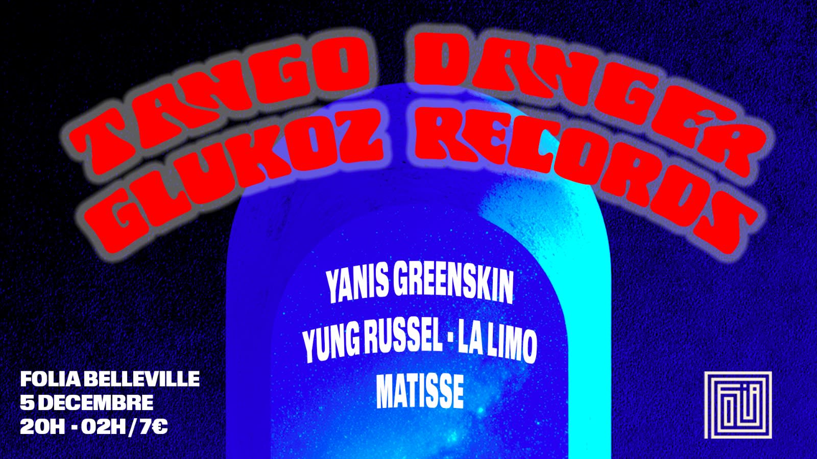 Tango Danger & Glukoz Records // Folia Belleville Cover