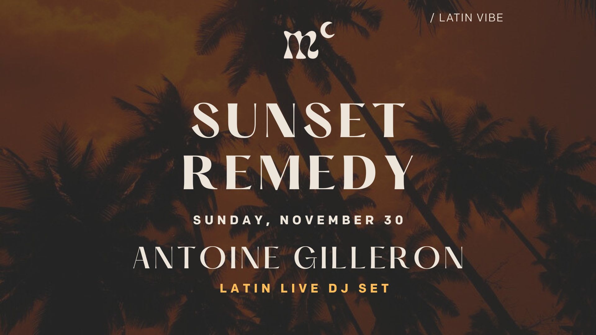 Sunset Remedy With Antoine Gilleron Cover