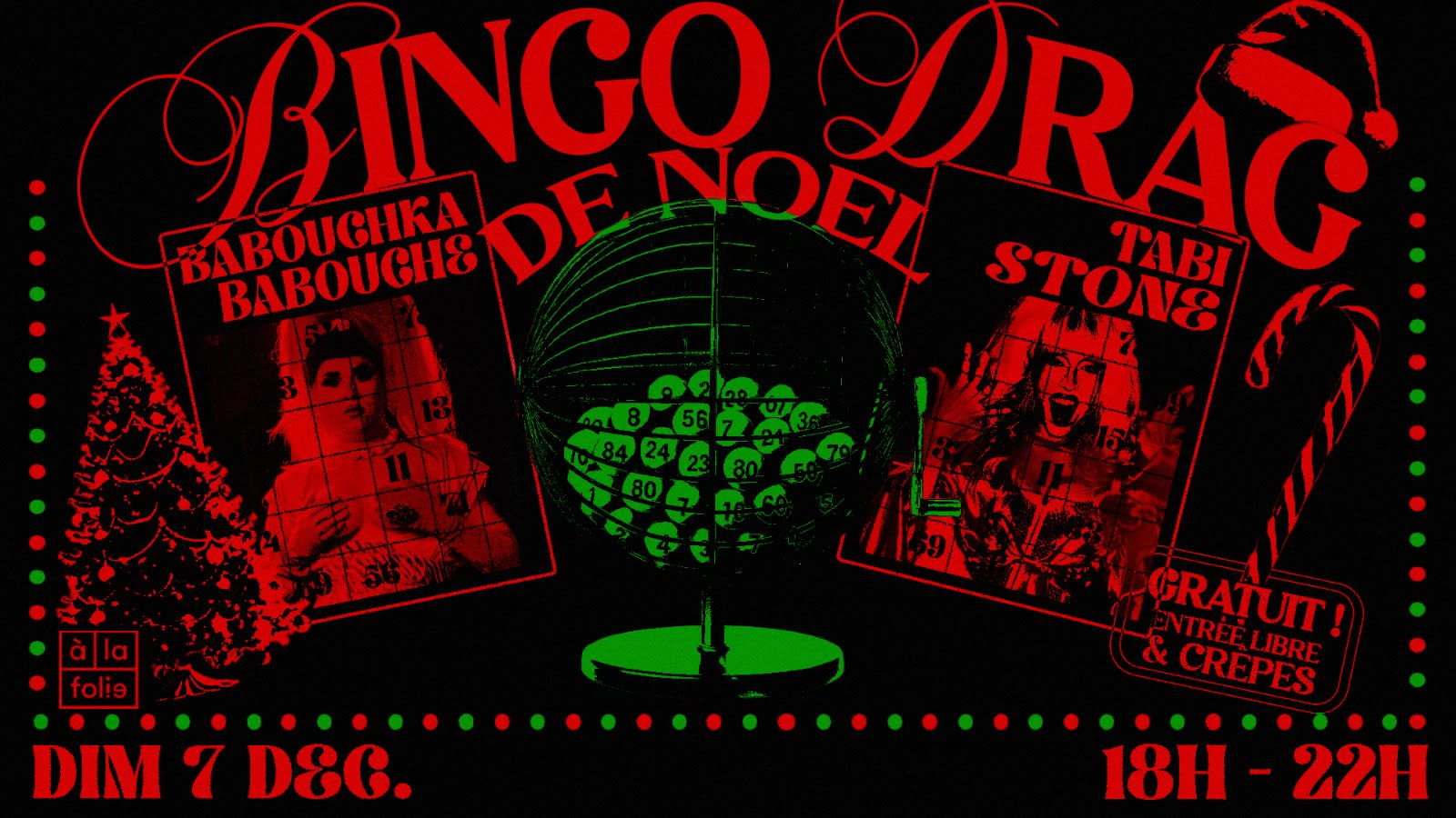 Le Bingo Drag De Noël - Babouchka Babouche & Tabi Stone Cover
