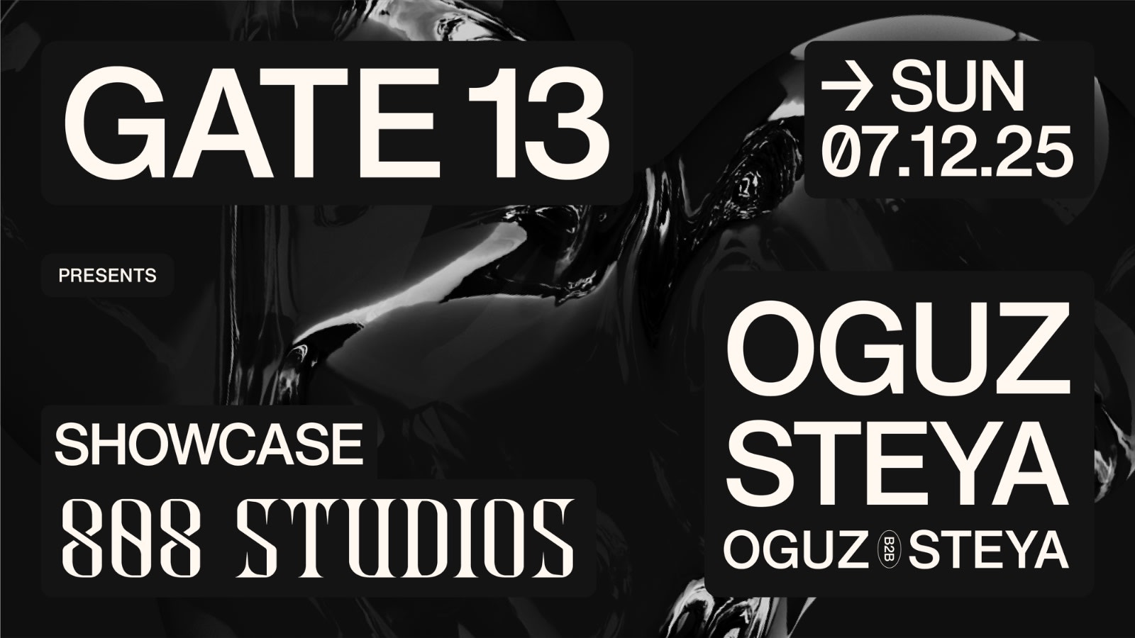 Gate13 Presents: 808 Studios Cover