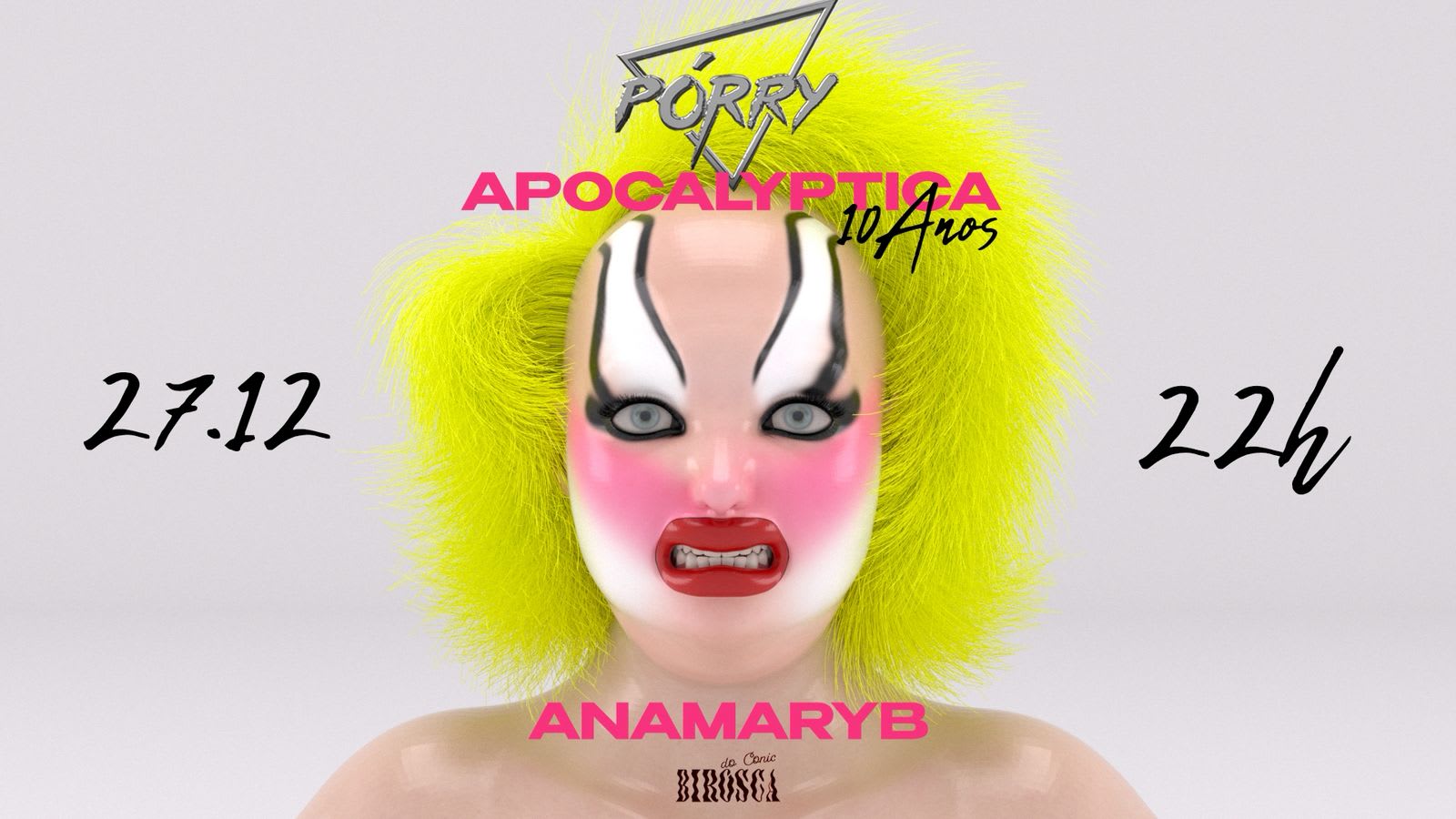 27/12: Pórry Apocalyptica 10 Anos Cover