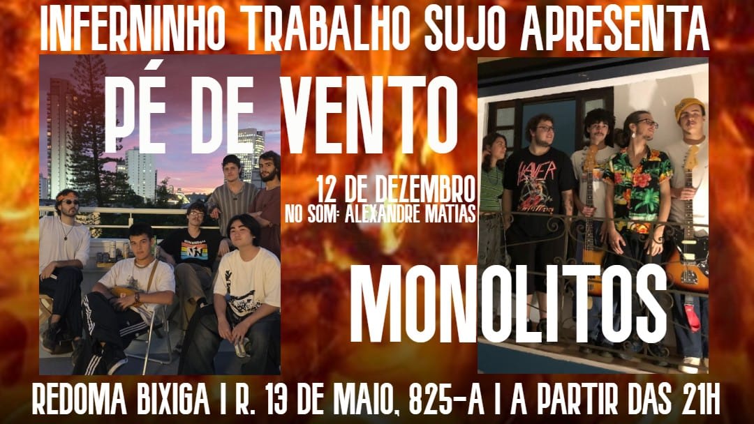 12/12 - Inferninho Trabalho Sujo Na Redoma Bixiga Cover