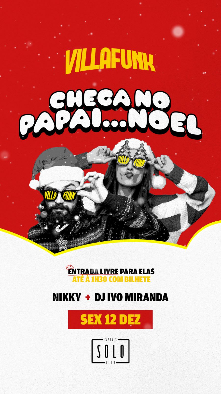 12 Dez Sexta - Chega No Papai Noel By Villafunk Cover