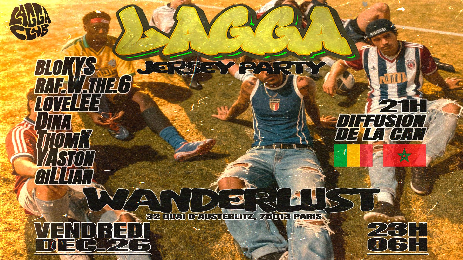 Lagga Jersey Party Cover