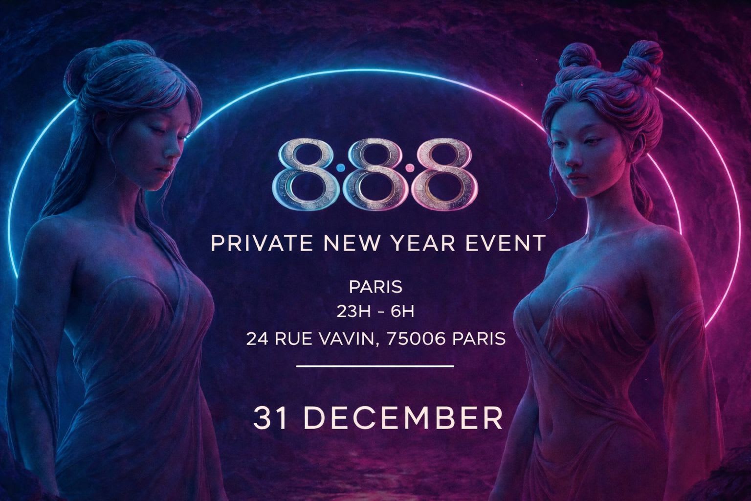 888 - New Year Private Party Cover