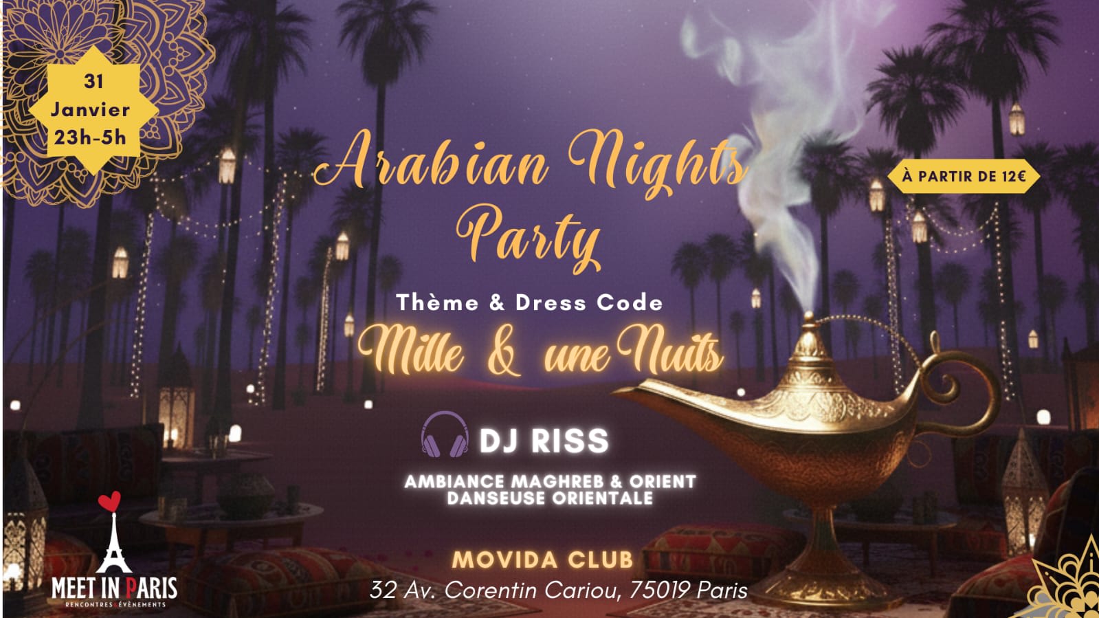 Arabian Nights Party Cover